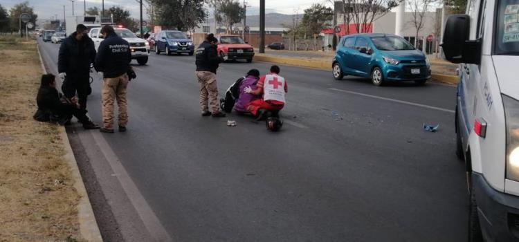 Aparatosa caída  tuvo sexagenario