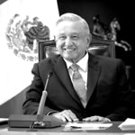 AM López Obrador… Le ayuda. 