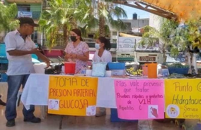 Módulo de hidratación instaló Coord.de Salud