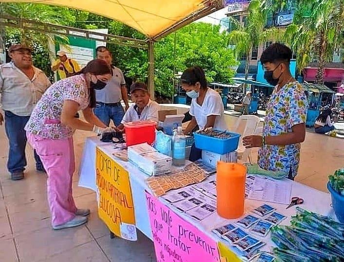 Módulo de hidratación instaló Coord.de Salud