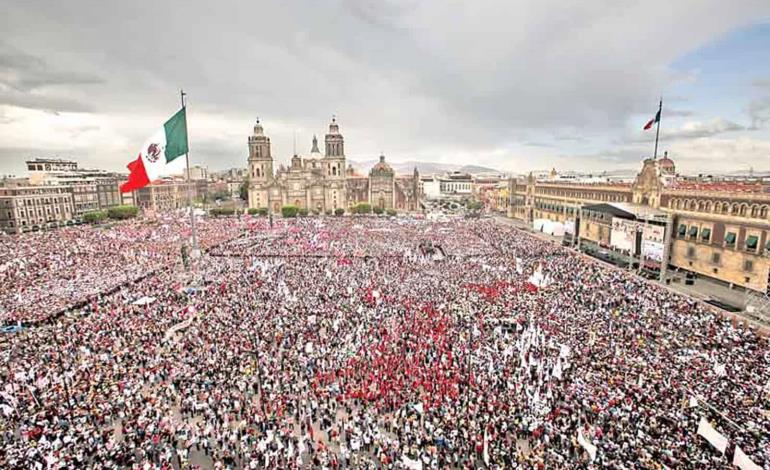 Obrador festejó 5 años de su triunfo electoral