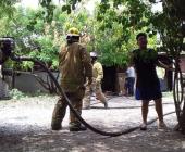 SE INCENDIÓ UNA VIVIENDA