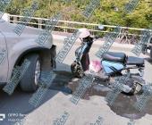 Camioneta chocó contra motociclista en la México-Tampico