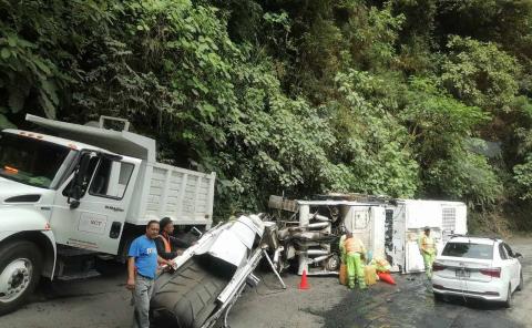 Unidades pesadas las más accidentadas en la Tlanchinol-Zacualtipán