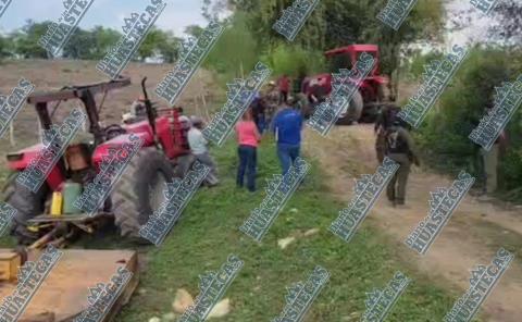 Agricultor falleció al ser aplastado por su tractor 

