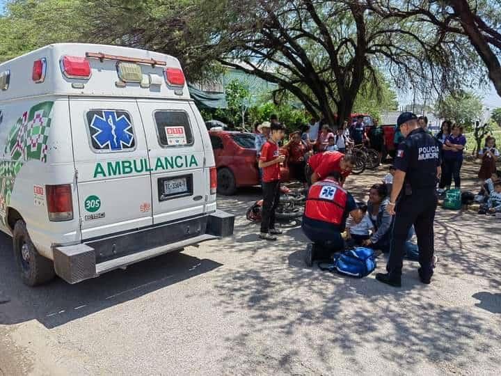 MADRE E HIJO  LESIONADOS