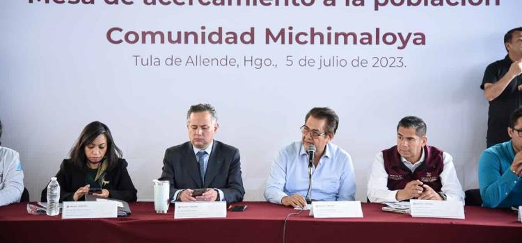 Con el gobierno de Julio Menchaca hay una nueva esperanza para el estado: pobladores región Tula