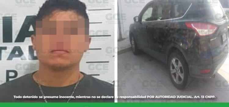 CAYÓ PRESUNTO OBJETIVO CRIMINAL Y ROBACARROS