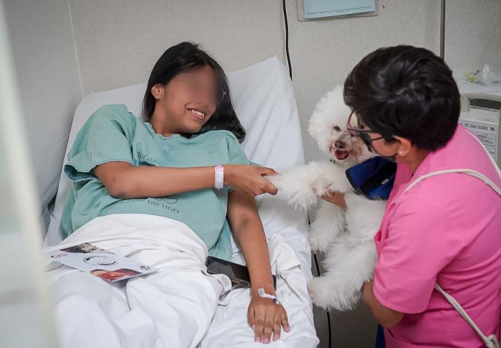 Hospital del Niño DIF Hidalgo, institución pionera en terapia canina