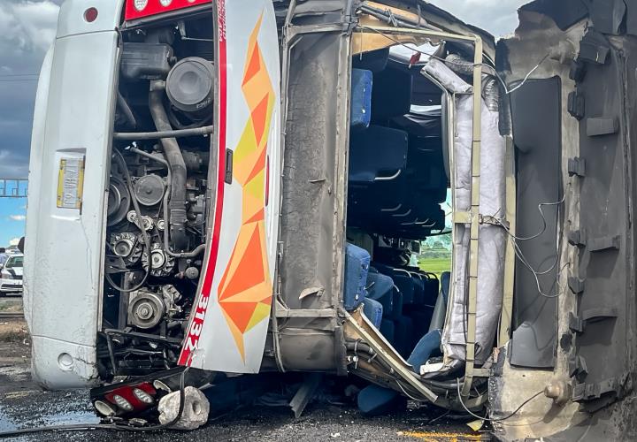 Accidente en Emiliano Zapata