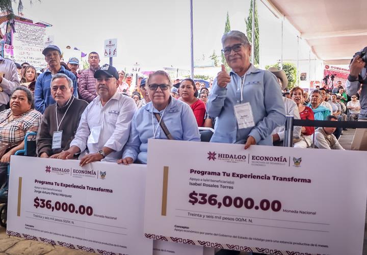 Gobierno de Hidalgo incorpora a mayores de 60 años al sector productivo