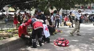 Borracho se cayó en céntrica calle