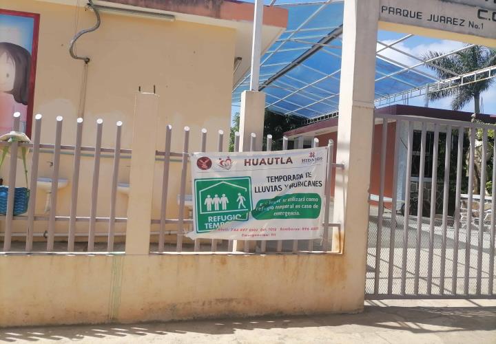 PC seleccionó seis albergues en Huautla