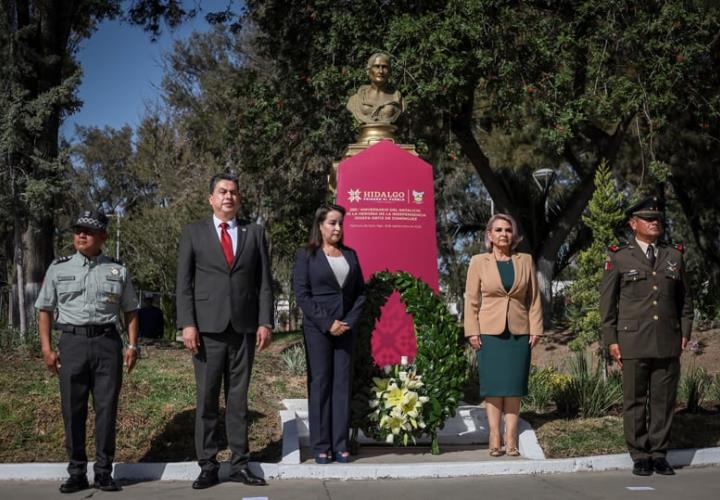 Hacienda encabezó ceremonia de aniversario del natalicio de Josefa Ortiz de Domínguez