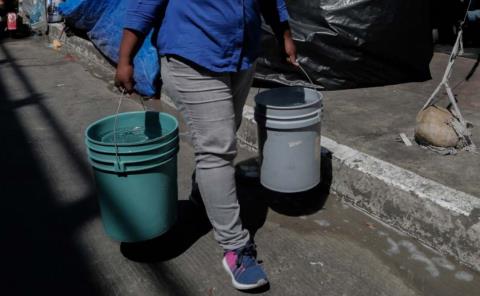 Alistan marcha por crisis de agua en Tamazunchale