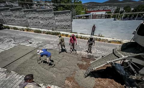 Caasim emprende acciones de bacheo tras reparaciones de fugas en Pachuca y Mineral de la Reforma
