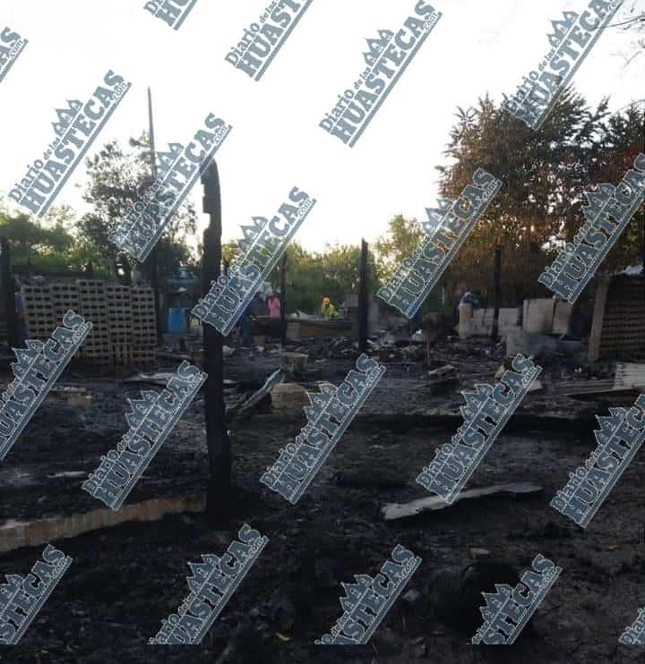 Incendio arrasó con vivienda en Chijolar
