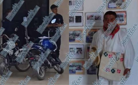 Policía de Jaltocán atropelló a profesor indígena 

