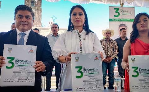 Sebiso recibió el Tercer Informe de Gobierno del municipio de El Arenal