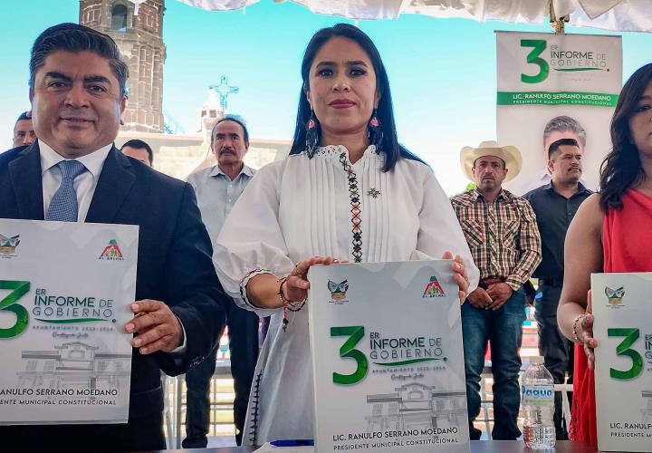 Sebiso recibió el Tercer Informe de Gobierno del municipio de El Arenal