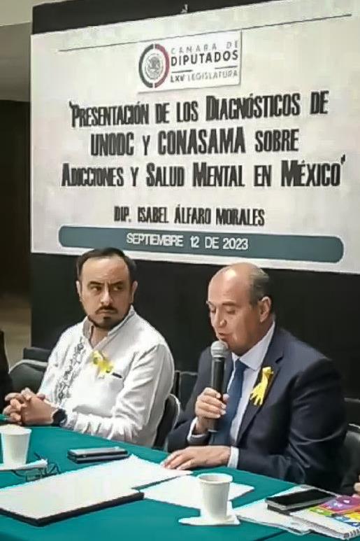 Hidalgo, presente en la develación dediagnósticos sobre Adicciones y Salud Mental en México