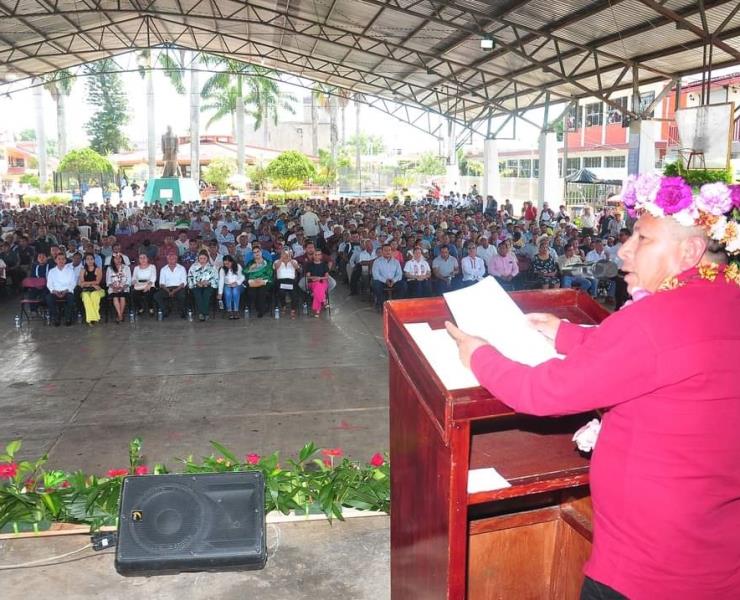 Gobierno Municipal rindió su 3er informe en Huautla