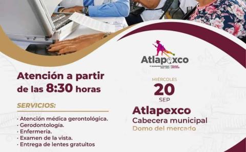 Alcaldía de Atlapexco invita a la Jornada de Salud