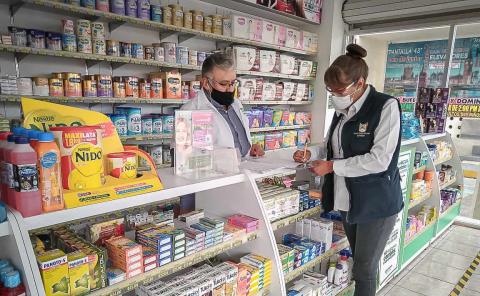 Intensifica COPRISEH control sanitario en farmacias del estado