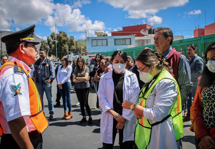 Policía Bancaria se suma a las acciones preventivas por sismos