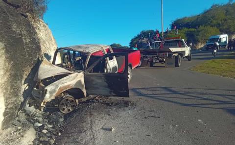 MUJER MUERTA Y UN LESIONADO