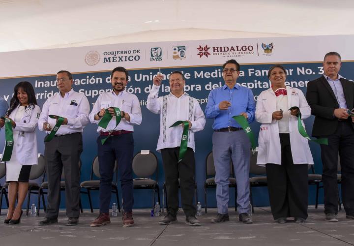 Acude Julio Menchaca a la inauguración de la UMF No. 37, en Tlaxcoapan