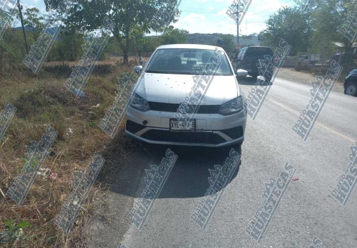 Camioneta provocó accidente y se fugó