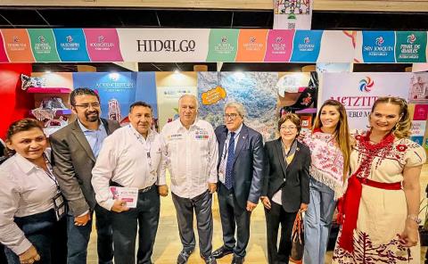 Hidalgo presente en Tianguis Internacional de Pueblos Mágicos