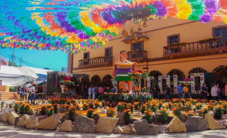 Inician preparativos para Día de Muertos en San Felipe