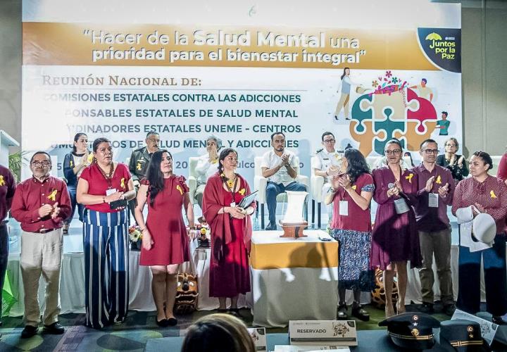 Psicólogos asistieron a Reunión Nacional de Salud Mental y Adicciones 2023