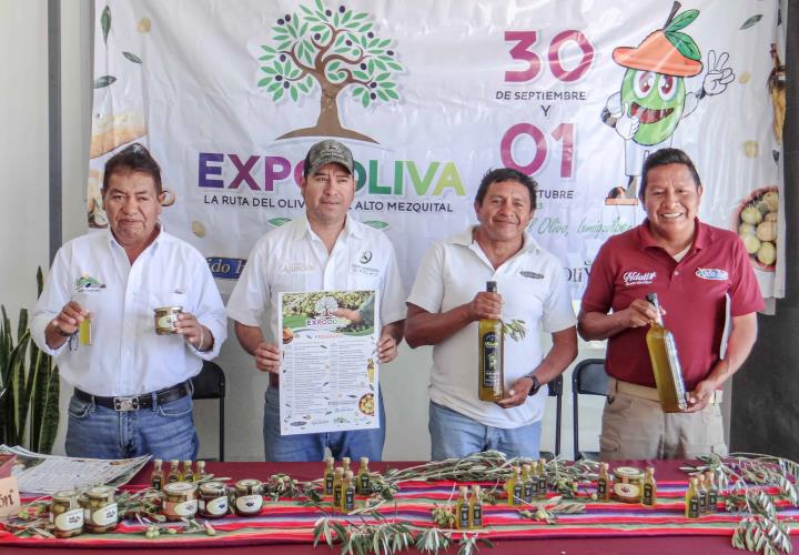 Impulsarán el desarrollo de productores hidalguenses en Expo Oliva 2023