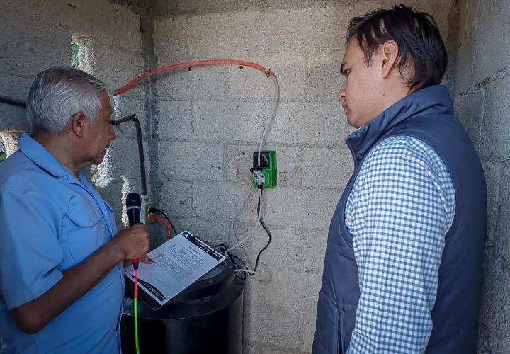 Garantiza CEAA agua potable a comunidades de Hidalgo