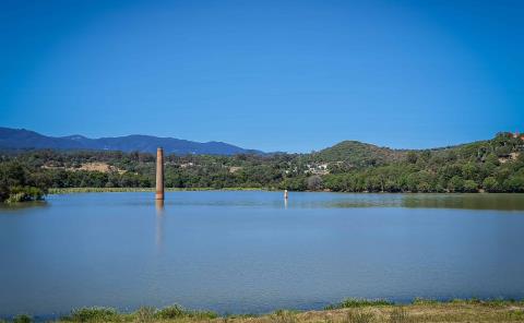 Retiran más de 13 hectáreas de lirio acuático en presa San Antonio Regla