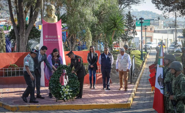 Conmemoran Natalicio del general José María Morelos y Pavón