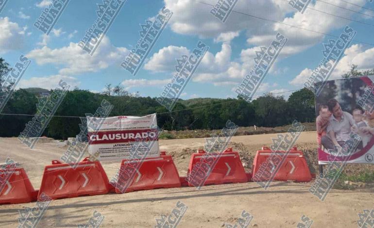 Inspectores de la PMA clausuraron el fraccionamiento "Las Palomas"