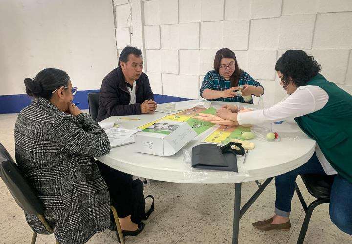 SSH imparte talleres de reacción oportuna para reducir muertes neonatales