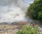 Se incendió basurero en Jaltocán