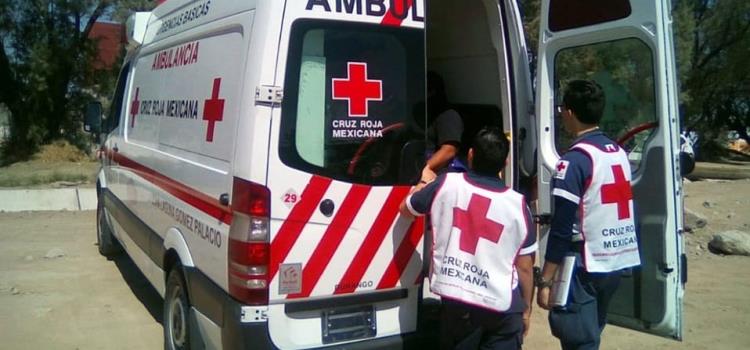 Fractura de brazo sufrió ancianita