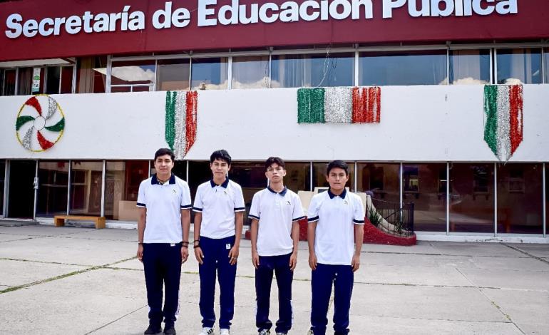 Cuatro estudiantes hidalguenses conforman selectivo para la Olimpiada Mexicana de Informática