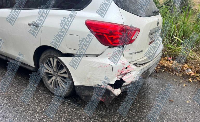 Herido en accidente en Tantoyuca