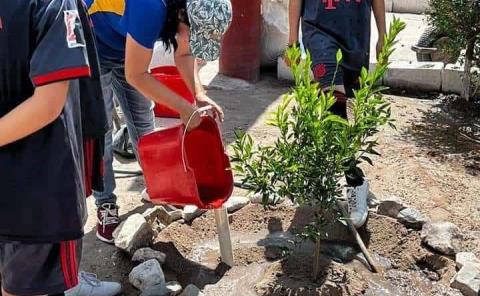 Fomentan reforestación  en estudiantes de ejidos