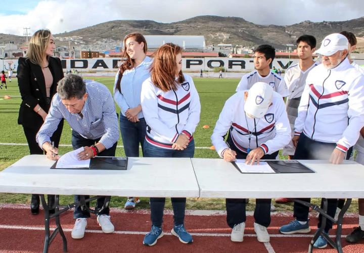 Beneficiarán a niñez y juventud con el primer convenio de colaboración en materia deportiva de la PIBEH