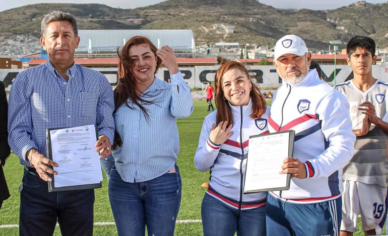 Beneficiarán a niñez y juventud con el primer convenio de colaboración en materia deportiva de la PIBEH