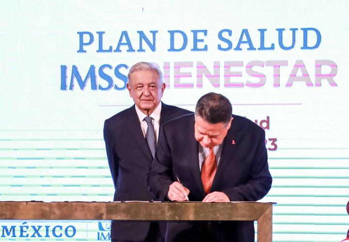 De la mano de AMLO, Hidalgo se suma  al Acuerdo Nacional IMSS-Bienestar