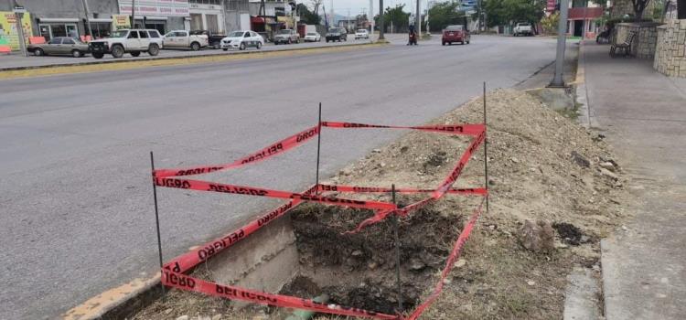 Riesgo de accidentes por obra "inconclusa"